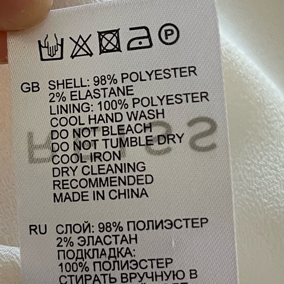 REISS | Luxury Crepe Talin Strappy-Back Fit & Flare Midi Dress in White | Size 8 - Picture 13 of 15